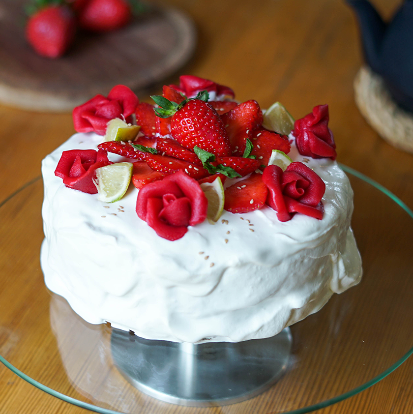 fraisier style japonais