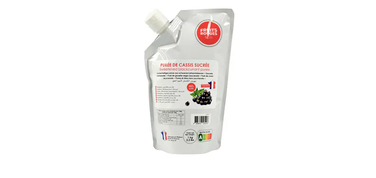 Purée de Cassis 1kg Fruits Rouges & Co