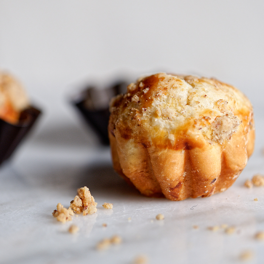 brioche cœur praliné