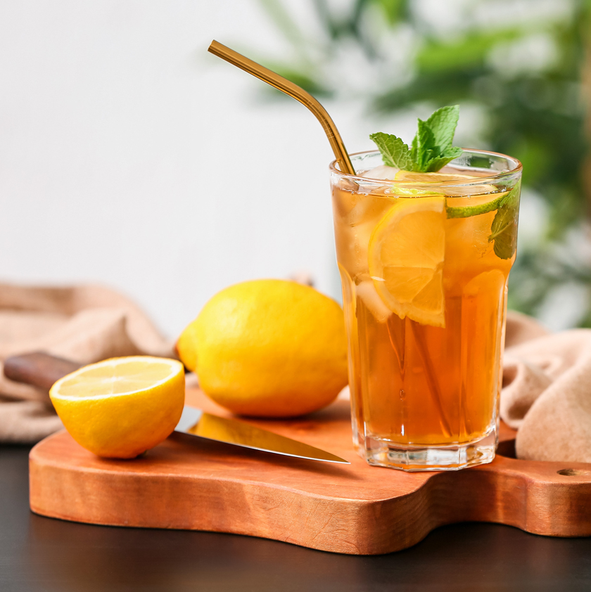 Thé glacé ananas et coco