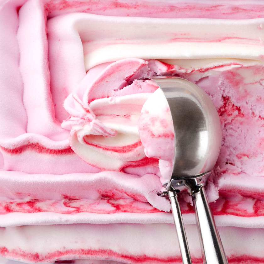 Semifreddo framboise et hibiscus