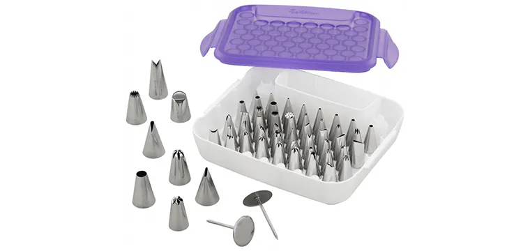 Coffret de Douilles Pâtissières 55 Pièces Wilton