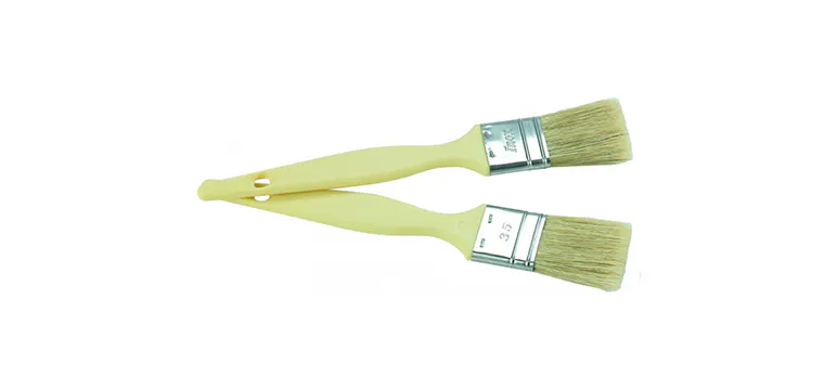 Pinceaux Plats Poils Longs