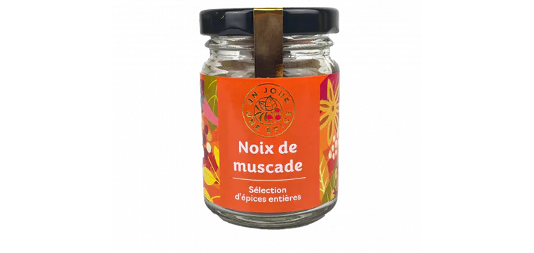 Noix de Muscade Entières 40 g Un Jour Une Épice