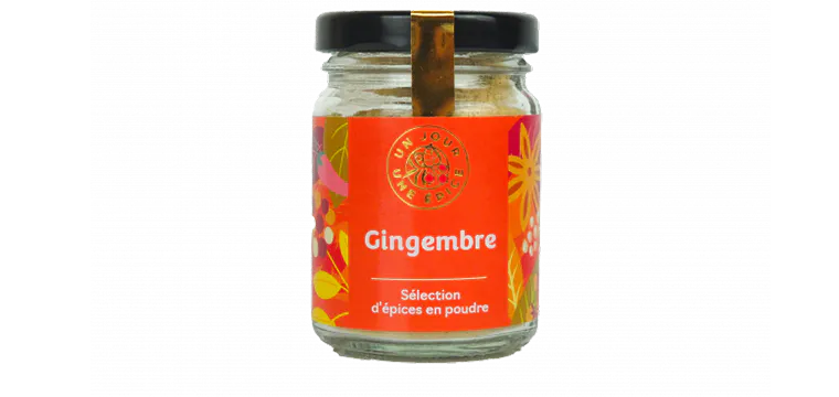 Gingembre en Poudre 28g Un Jour Une Epice