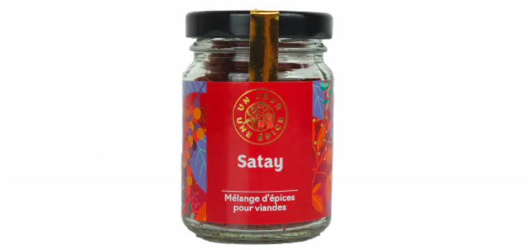 Mélange Saté 48 g Un Jour Une Epice