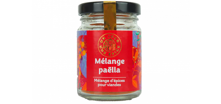 Épices pour Paëlla 65 g Un Jour Une Épice