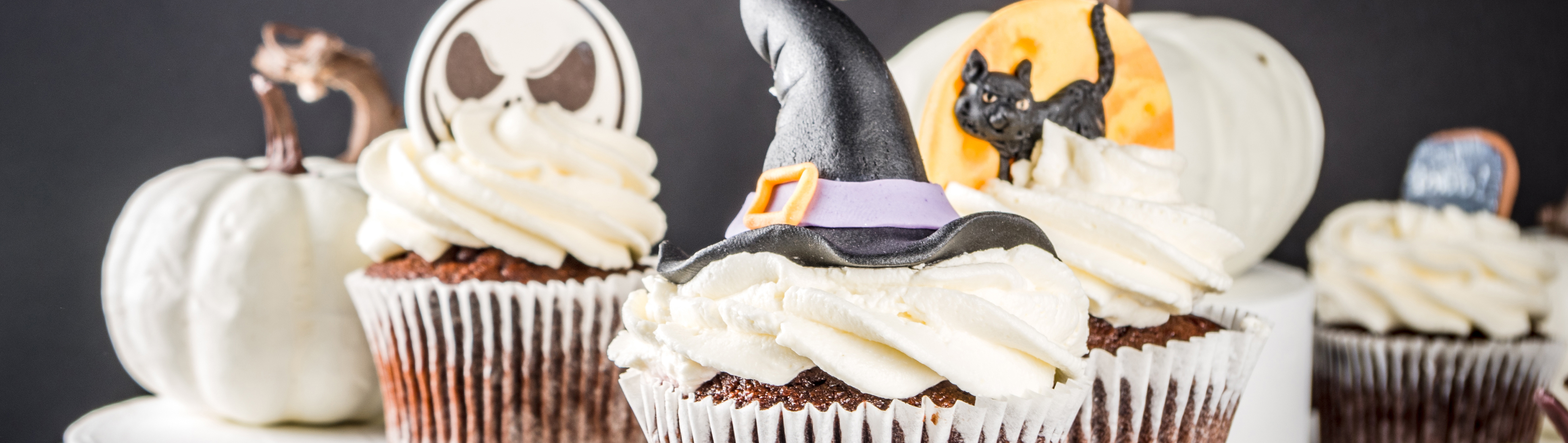 Cupcakes fantômes