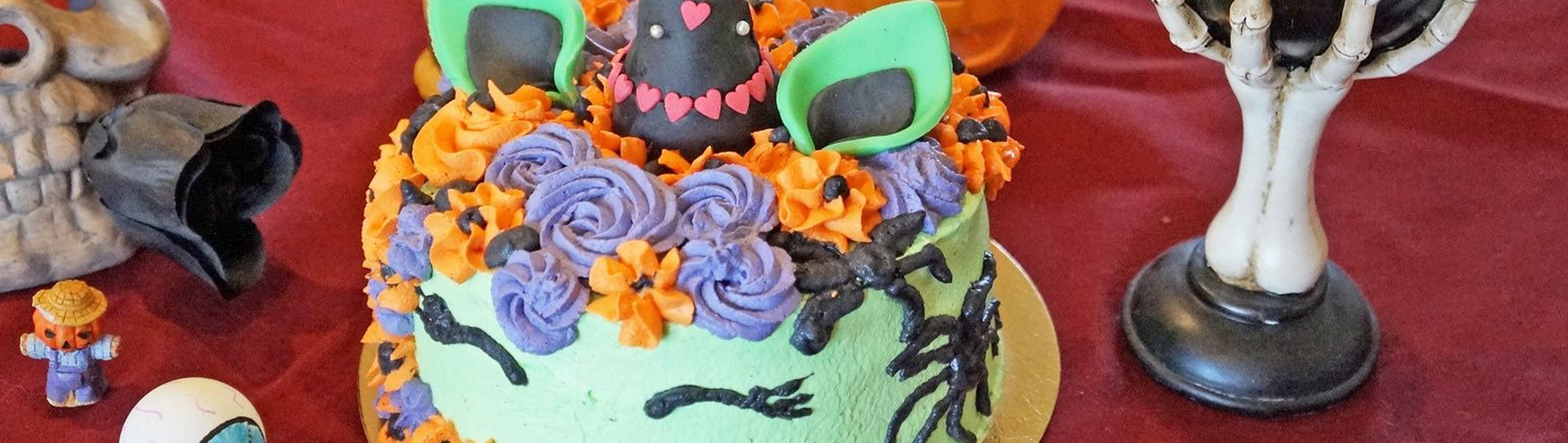 Gâteau licorne Halloween