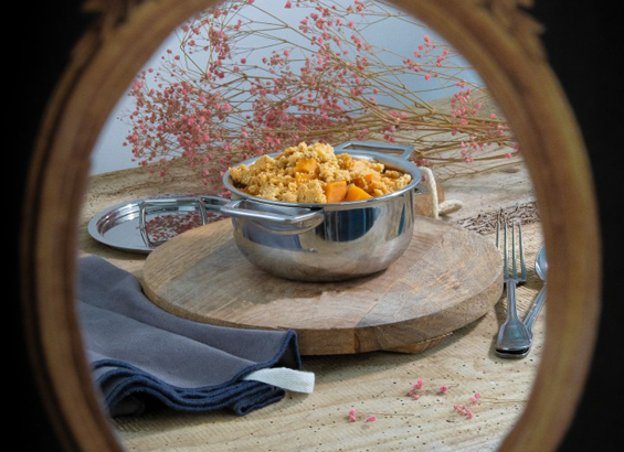 Crumble de patate douce