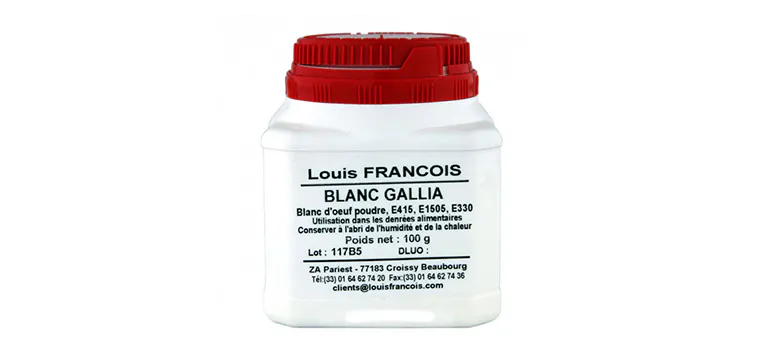 Blanc d'Œuf Séché Gallia 100 g Louis François