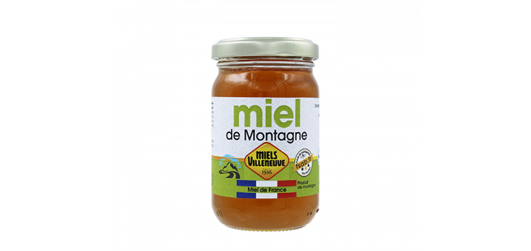 Miel de Montagne 250 g Miels Villeneuve