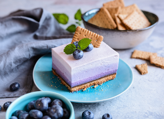 Ombre cake aux fruits