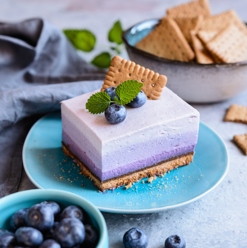 Ombre cake aux fruits