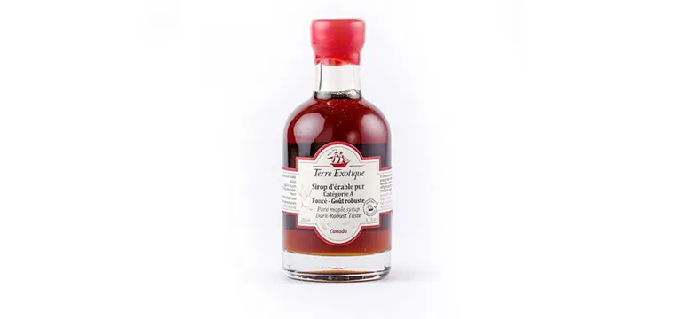 Sirop d'Érable Bio 200 ml Terre Exotique