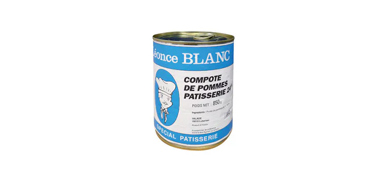 Compote de Pommes pâtisserie 24 % Léonce Blanc 4/4