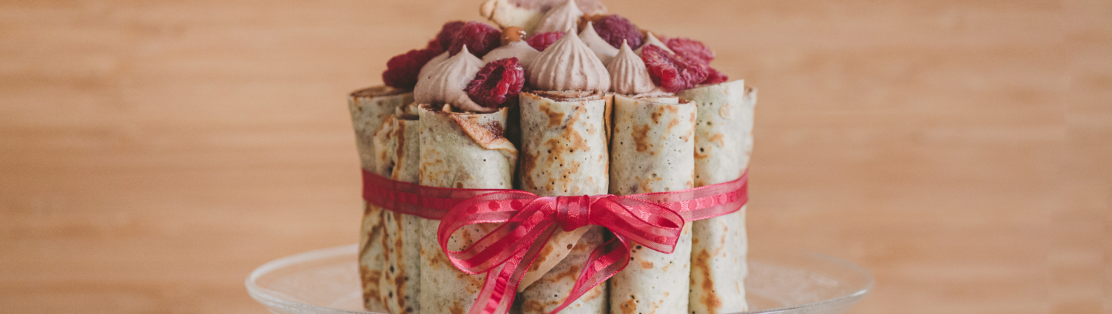 Gâteau de crêpes praliné et chocolat