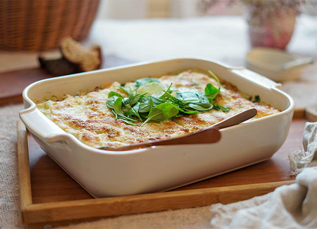 lasagnes épinards saumon