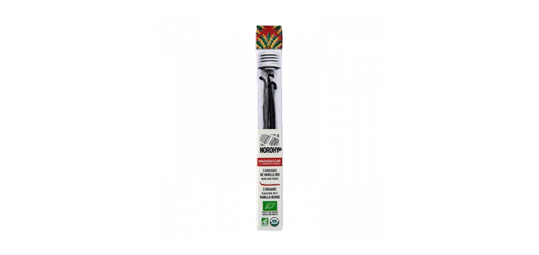 Gousse de Vanille Bio de Madagascar 19 cm (x3)