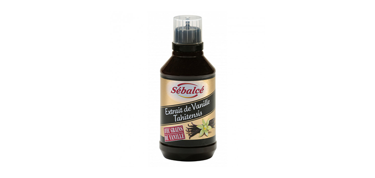 Extrait de Vanille Tahitensis liquide avec grains 50cl Sébalcé