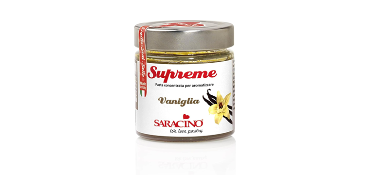 Pâte Aromatisante Concentrée Vanille 200 g Saracino