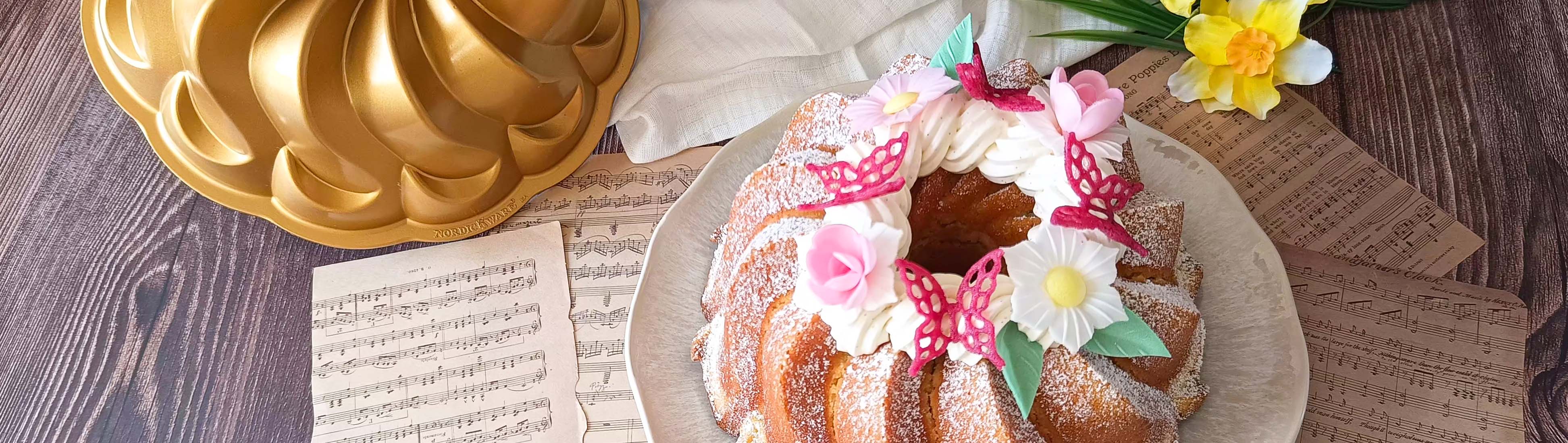 Bundt cake à la vanille
