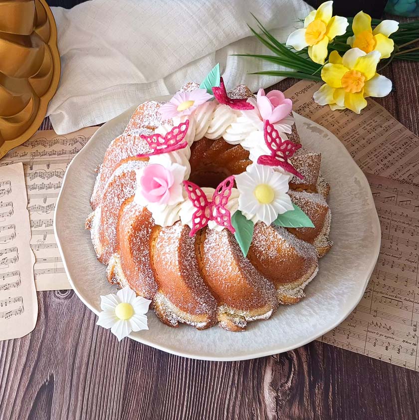 Bundt cake à la vanille
