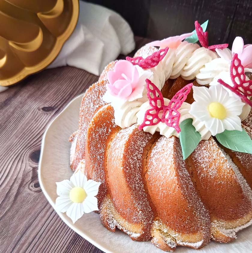 Bundt cake à la vanille