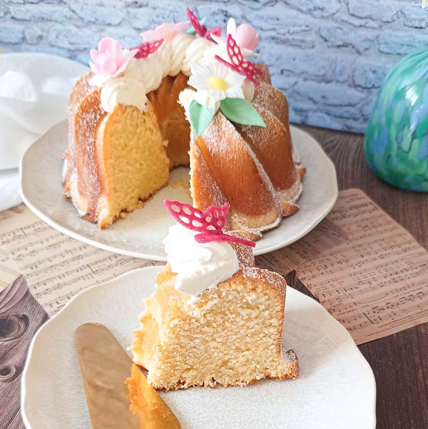 Bundt cake à la vanille