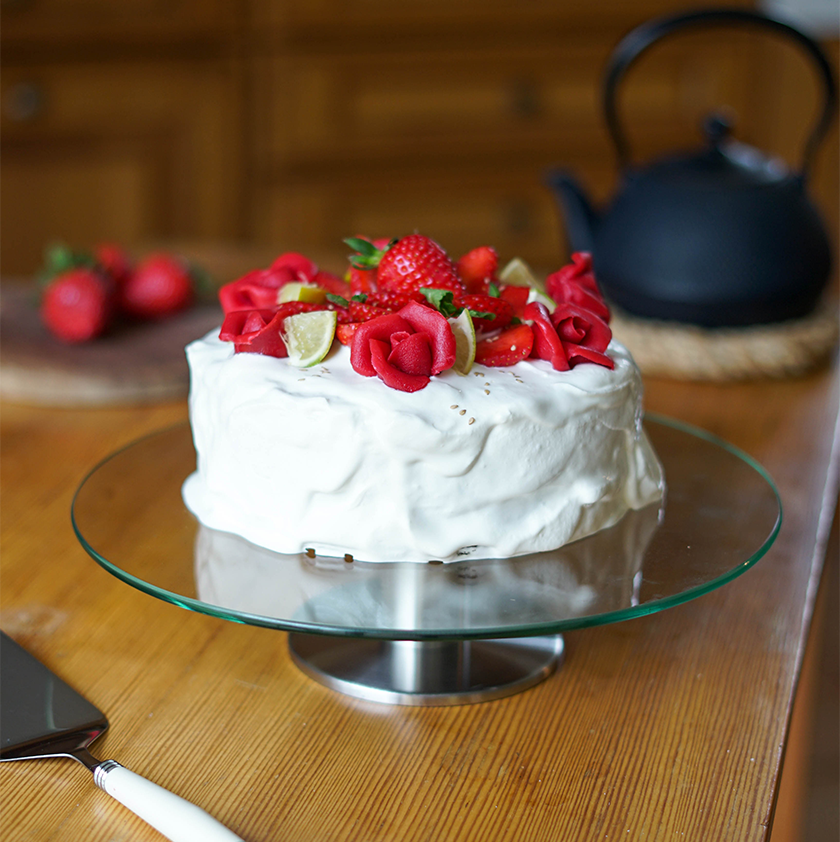 fraisier style japonais