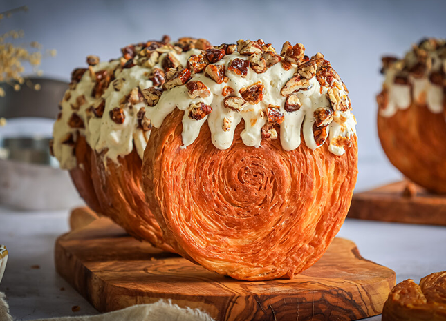 New York roll vanille noix de pécan