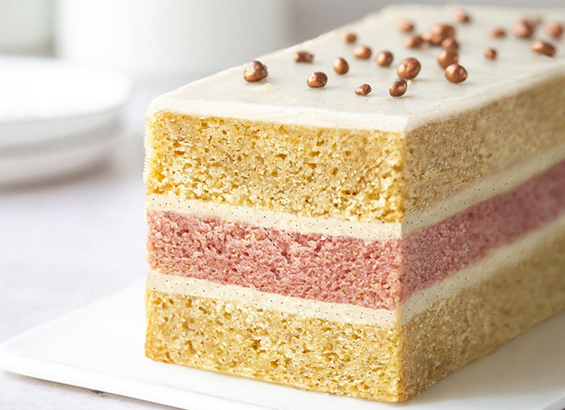 Napolitain vanille et framboise