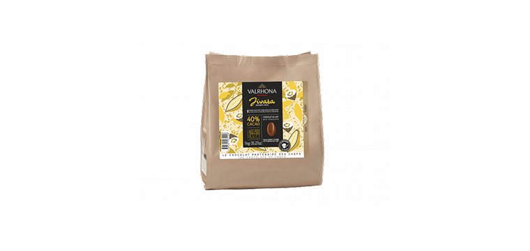 Chocolat de Couverture Lait Jivara 40% 1kg Valrhona