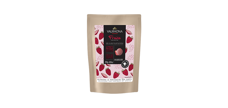 Chocolat de Couverture Inspiration Fraise 250g Valrhona