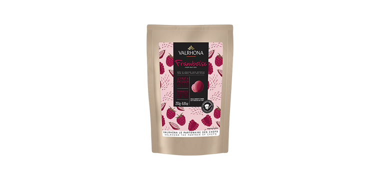 Chocolat de Couverture Inspiration Framboise 250g Valrhona