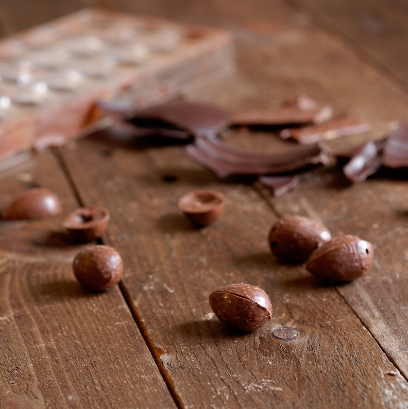 Chocolats de Pâques maison