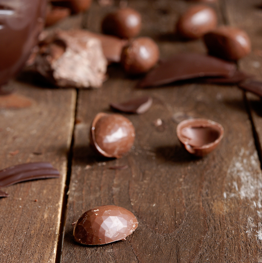 Chocolats de Pâques maison