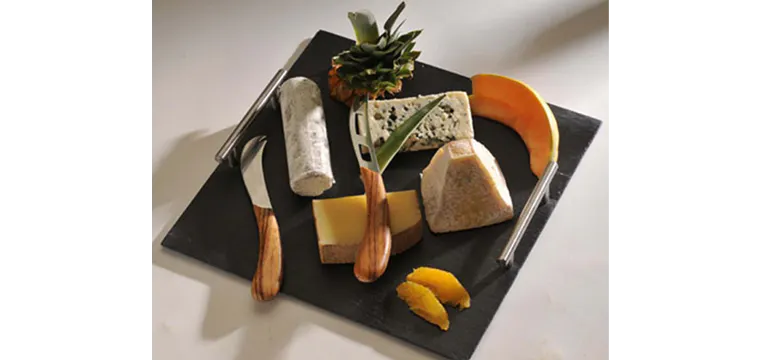 Plateau à fromage poignées métal par LeBrun