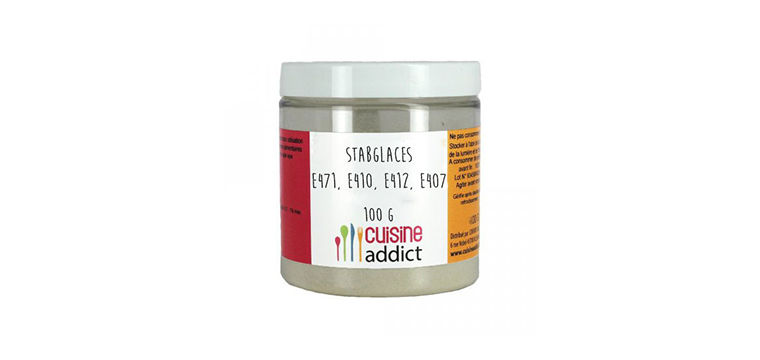 Stabglaces Stabilisateur pour Glaces 100 g Cuisineaddict
