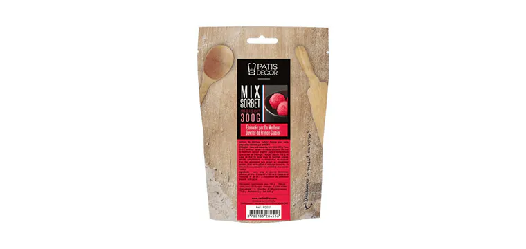 Mix Sorbets Maison 300 g Patisdécor
