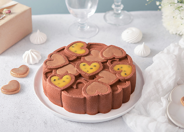 entremet chocolat passion