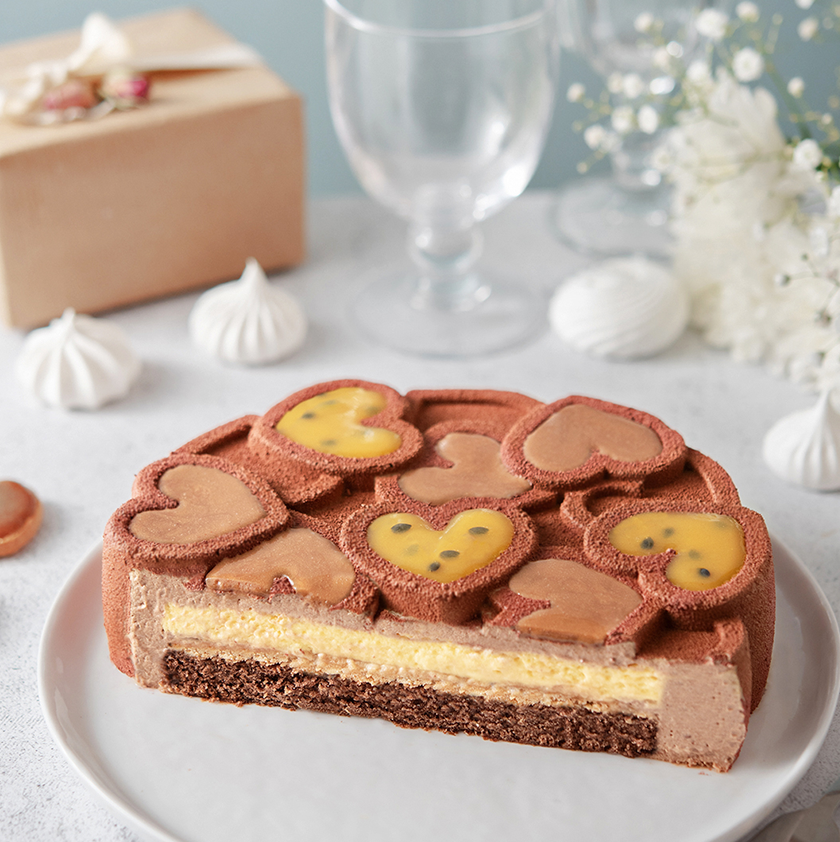 entremet chocolat passion