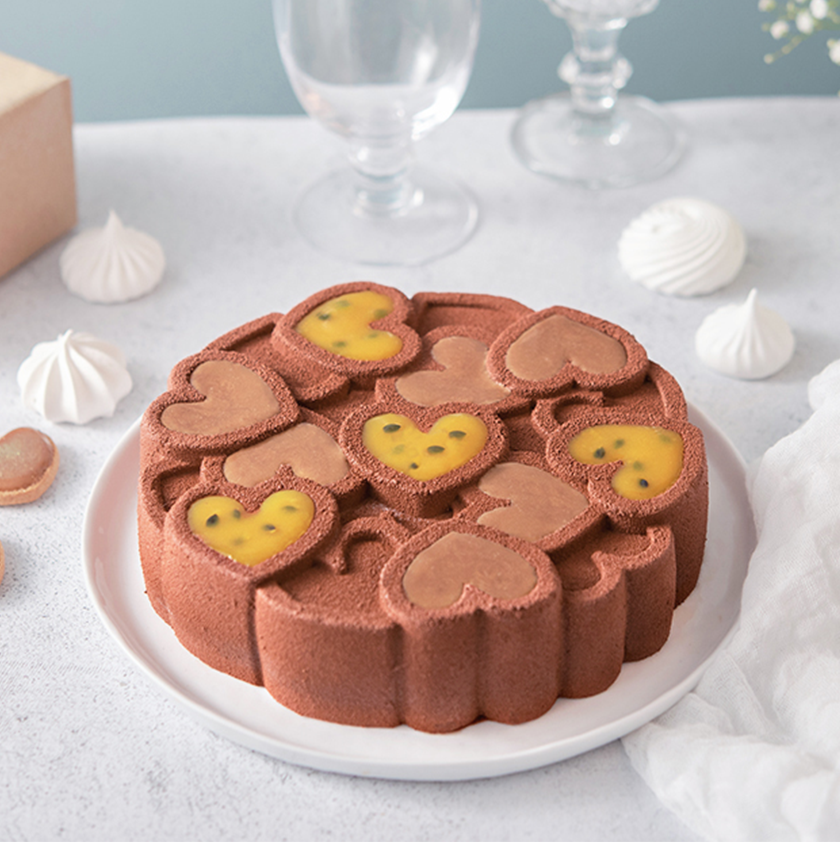entremet chocolat passion