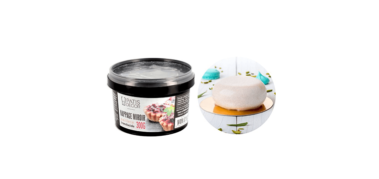 Nappage Miroir Pailleté Translucide 300 g Patisdécor