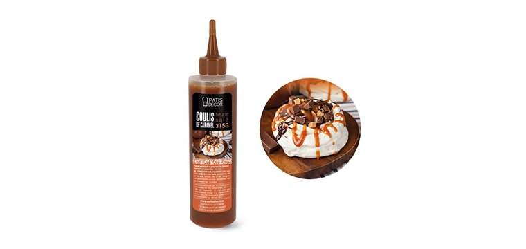 Coulis de Caramel Beurre Salé 315 g Patisdécor