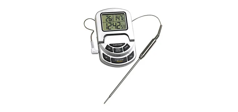 Thermomètre Four sonde Inox avec Alarme
