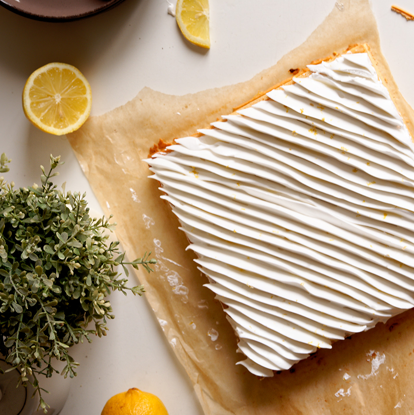 tarte au citron meringuée
