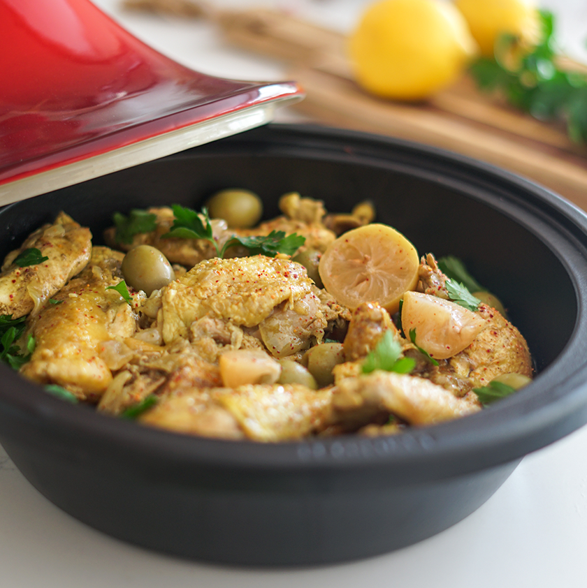 tajine poulet citron olives