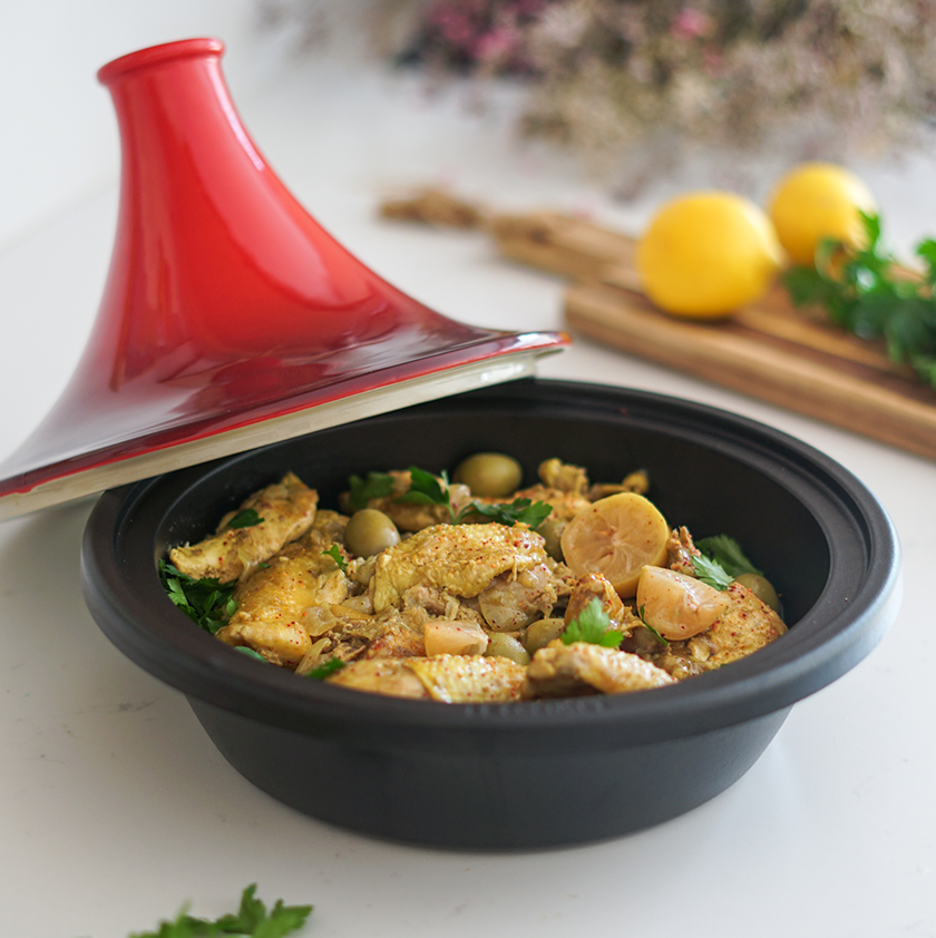 tajine poulet citron olives