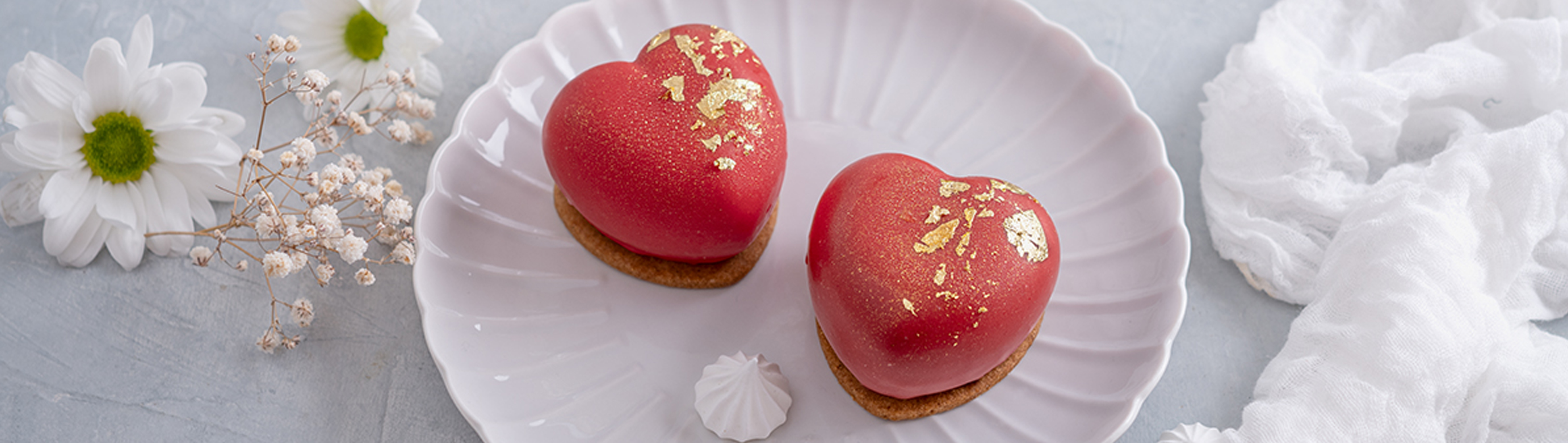 Entremets framboise et pistache